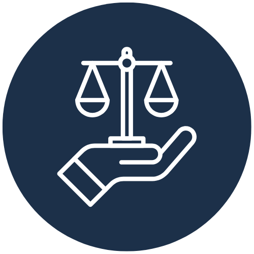 Icon für Rechtssicherheit