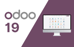 Odoo 19 Vorschau auf einem PC