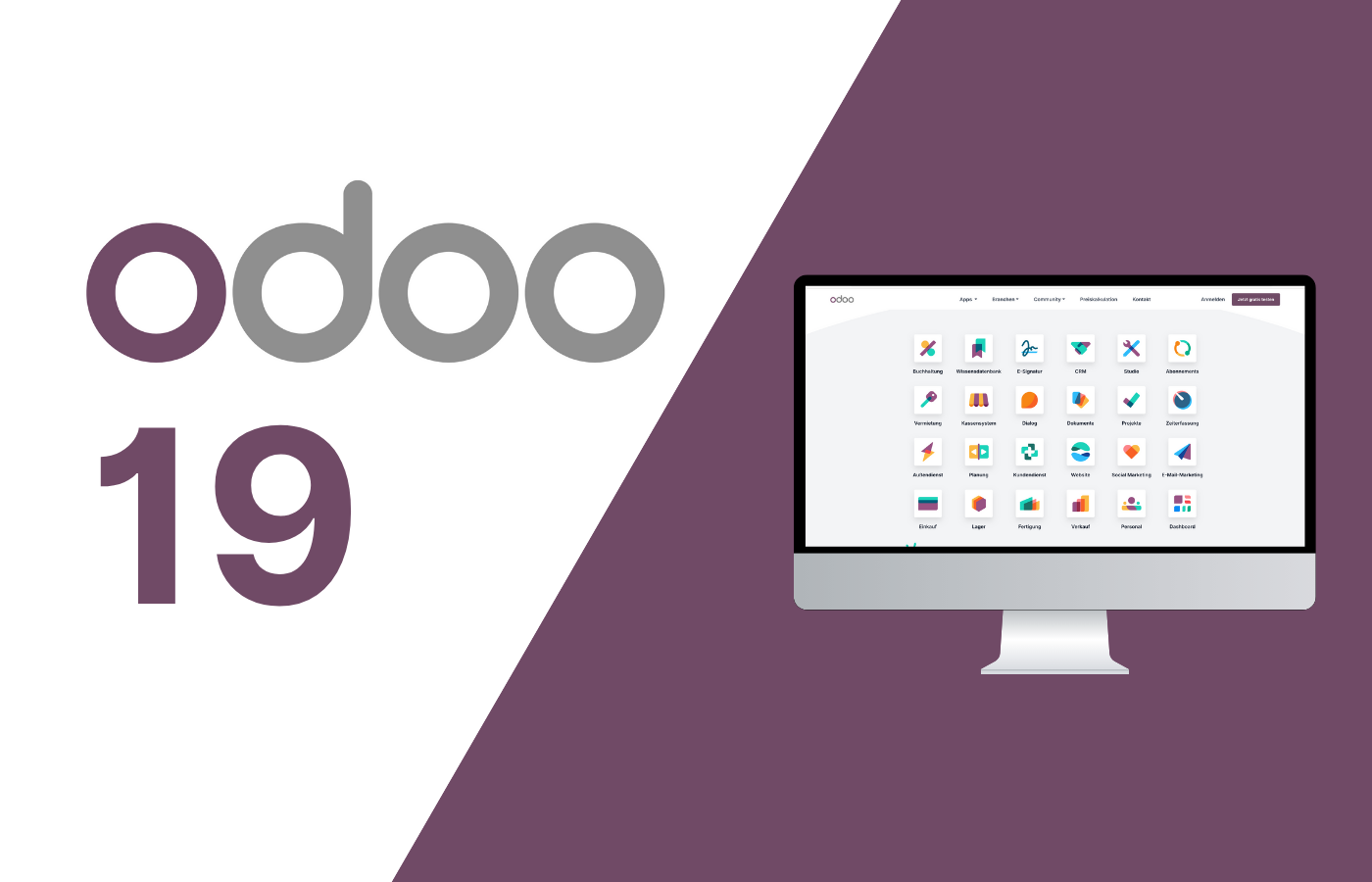 Read more about the article Odoo 19 – Die neue Ära der ERP-Automatisierung mit KI
